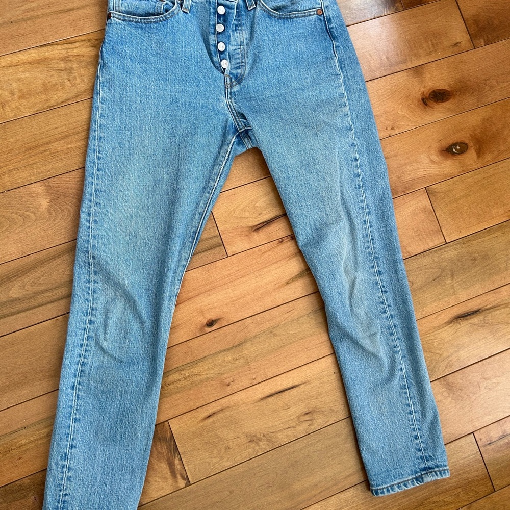 Levi's 501 Blue Women's Jeans
